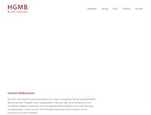 Tablet Screenshot of hgmb.de